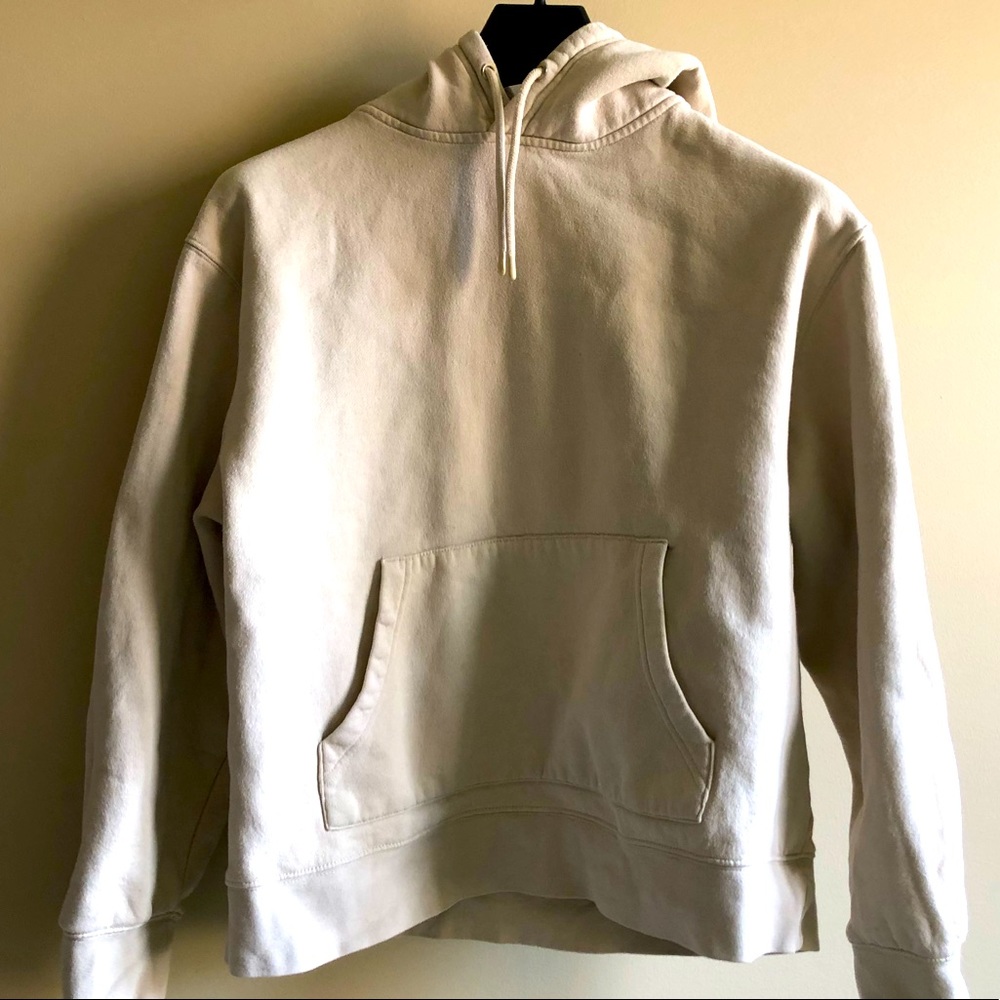 Topman Hoodie in Cream